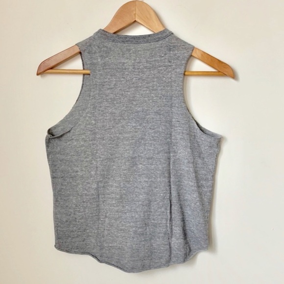 Chaser Skull Graphic Knot Tank Top - Picture 4 of 6